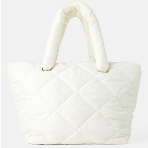 ZARA Quilted Shopper Bag - Picture 2 of 8